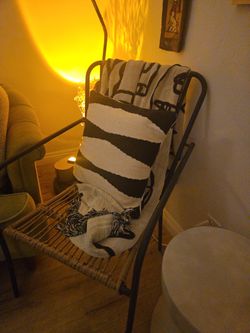 Wicker/metal chair