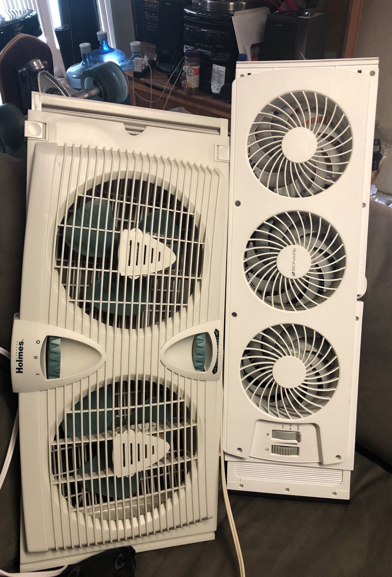 Window fans (no ac) NEEDS TO GO TODAY OR WILL BE TAKING TO DUMP.