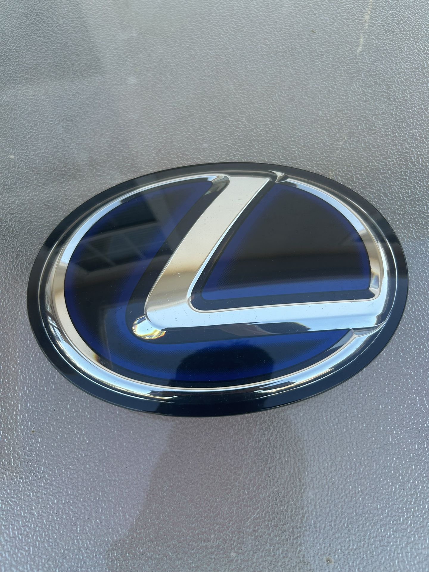2018-2020 Lexus NX300H Hybrid OEM Front Grille Radar Emblem 53141–53030 / 53040 Blue
