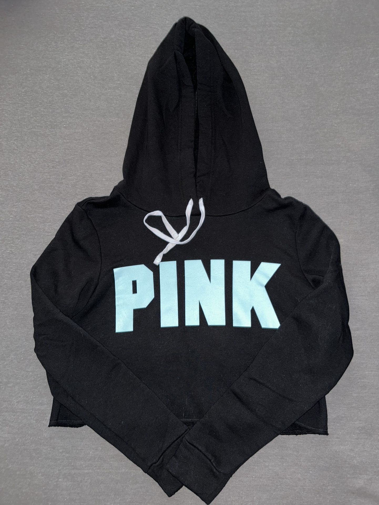 PINK Cropped Hoodie