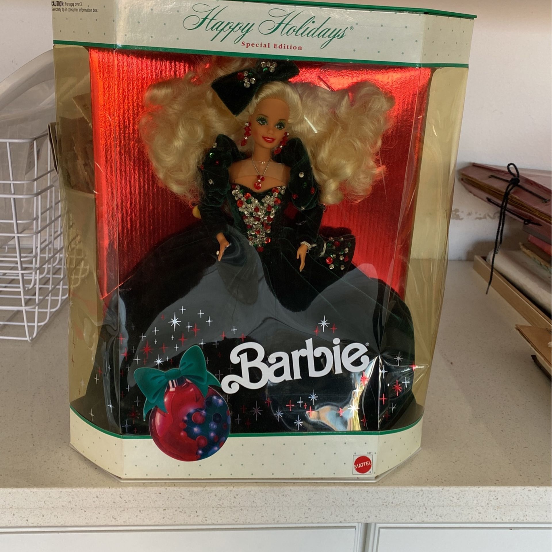 Happy Holiday Barbie 1991