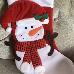 Christmas Snowman Stockings 