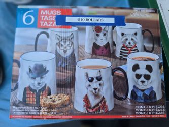 6 Coffee Mugs