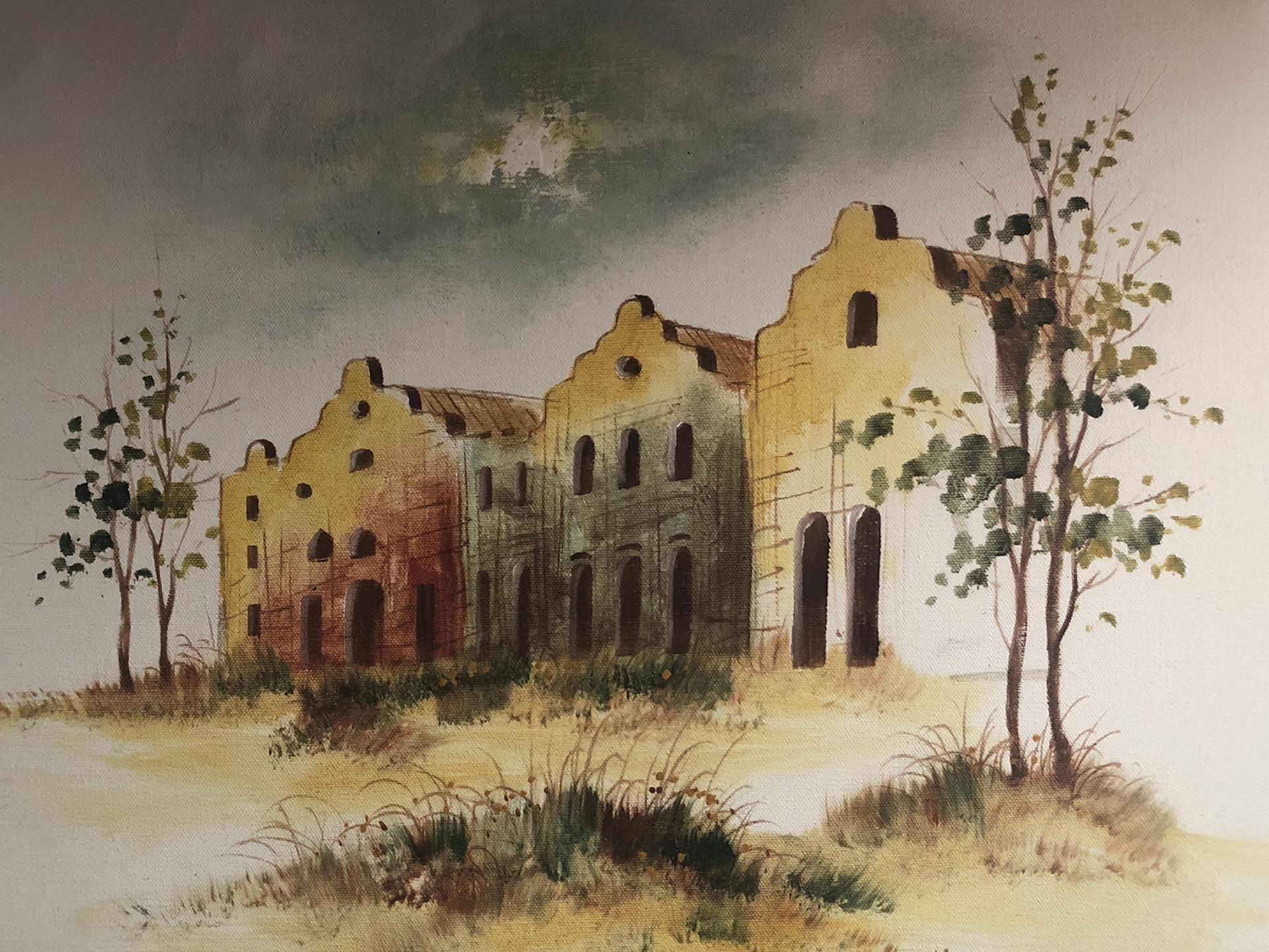 Old Painting By M. Sardim