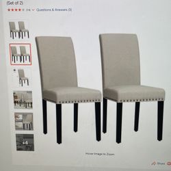 Dining Chairs (2)