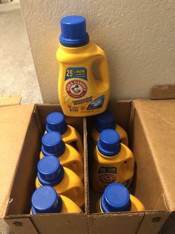 Arm and Hammer Laundry Detergent Lot of 8