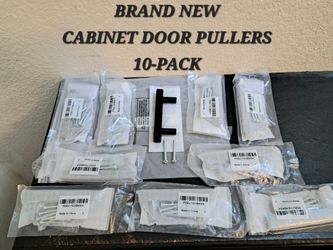 Brand New Set of 10 Cabinet Door pullers - $15 (South Fort Worth)