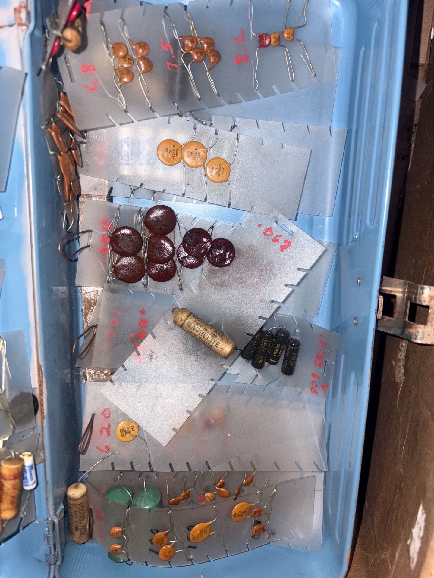 NOS vintage capacitors