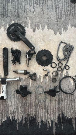 Mountain Bike Drivetrain Parts Lot