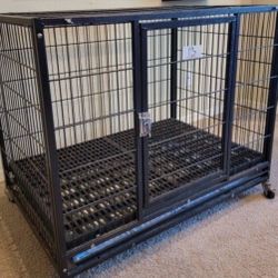 Heavy Duty Pet Pet Cage Single Door 43x29”x23” New In The Box 180.00