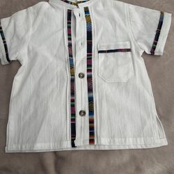 Toddler Guayabera shirt