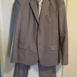 Boys Suit Jacket in Grey size 12