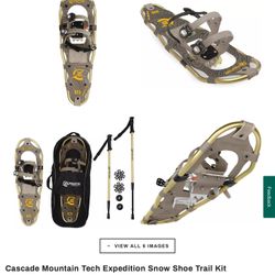 CASCADE MOUNTAIN TECK EXPEDITION SNOW SHOE KIT
