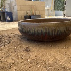 20” Ceramic Planter Pot – Artisan Glaze | Indoor/Outdoor