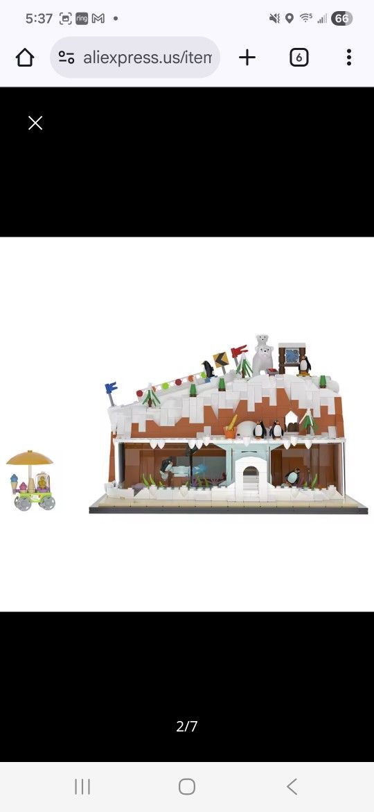 Polar Penguin Polar Building Blocks- 964 Pieces