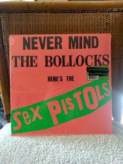 Sex Pistols - Never Mind The Bollocks on Neon Green Vinyl. New Sealed