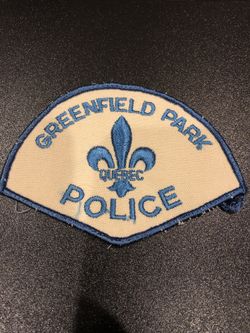 International police patch