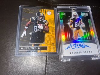 Antonio Brown Jersey Worn And Auto Combo // Numbered