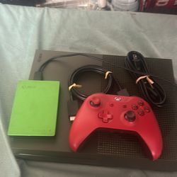 Xbox one s with 2tb hhd