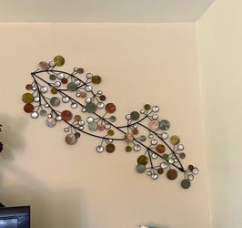 Metal wall art