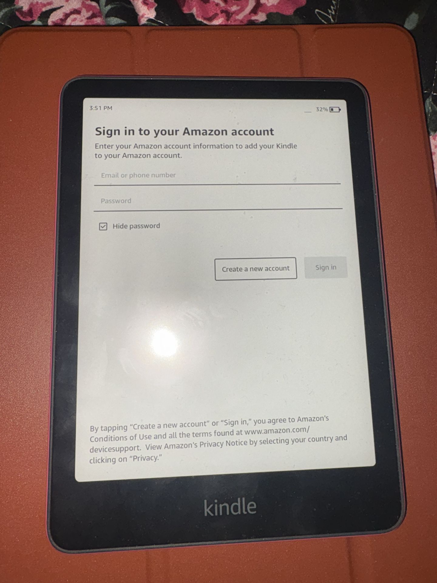Kindle Paper white