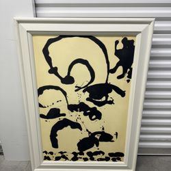 1951 Serigraph By Jackson Pollock Print 48 X 34“