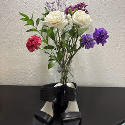 1. Slate Black Heel Sz 7.5