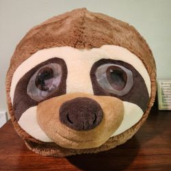 DANDEE Dan Dee Big Greeter Plush Sloth Mascot Adult Halloween Costume Head Maskimal
