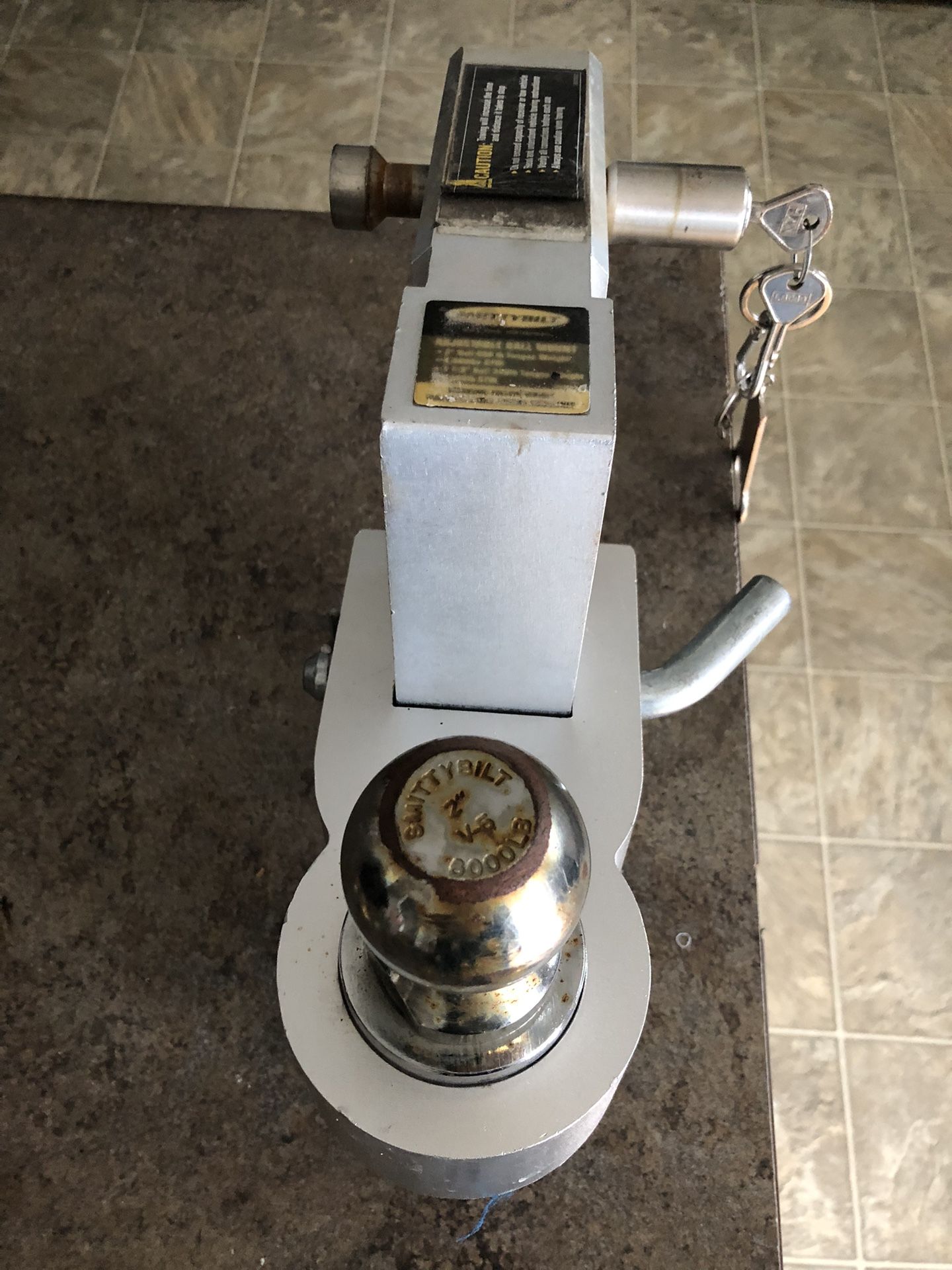 6” Adjustable Drop Hitch Tow Hitch