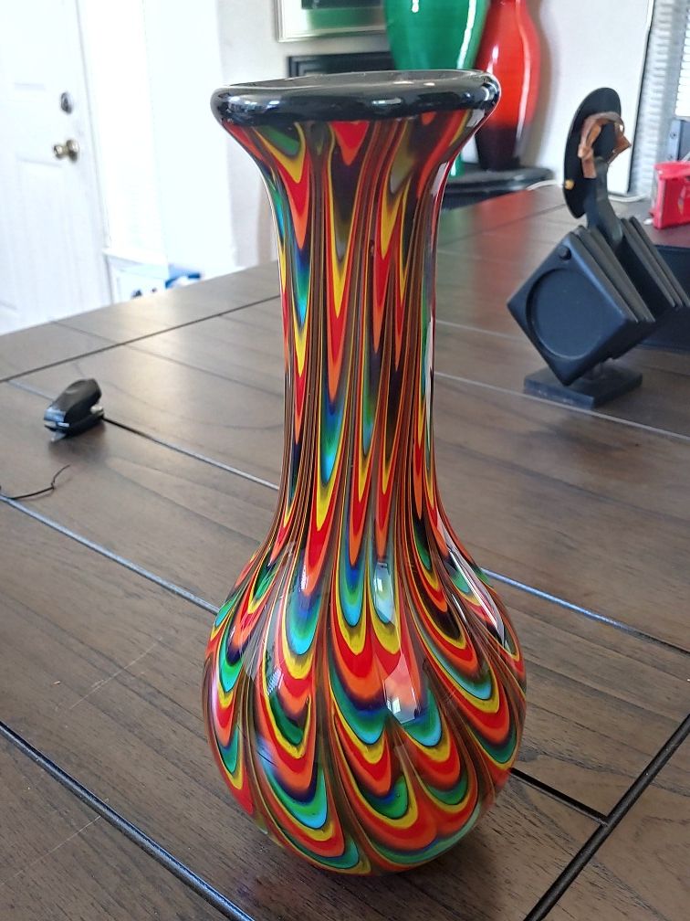 Antique modern studio vase