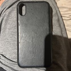 Genuine Nomad Leather case black. iPhone 10 X-RAY