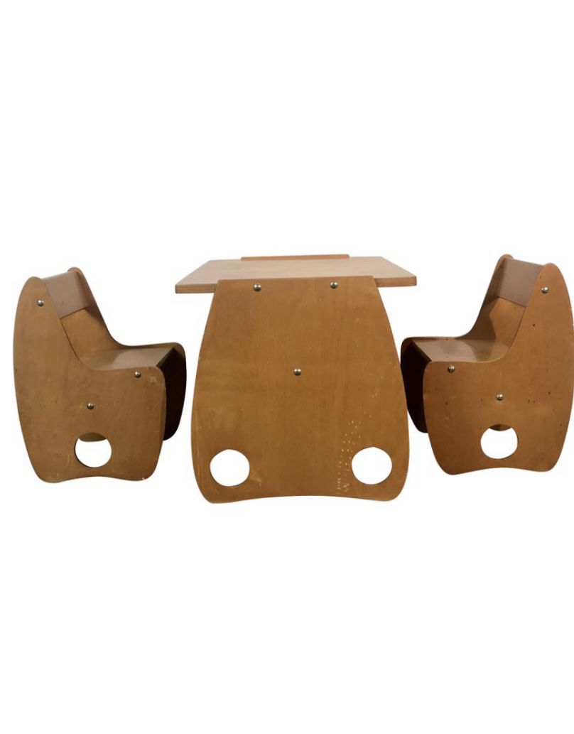 Toddler Table Chairs - Made In USSR