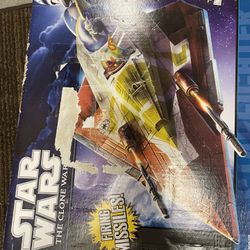 Star Wars Kit Fisto’s Jedi Fighter New Open Box