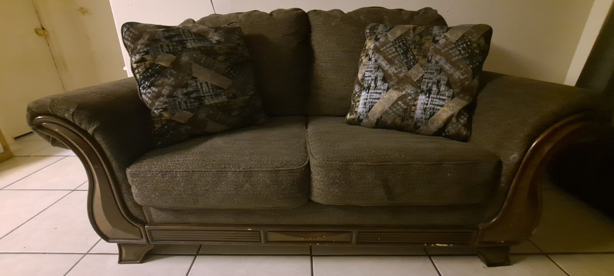 Sofa And Love Seat $150    o.b.o..