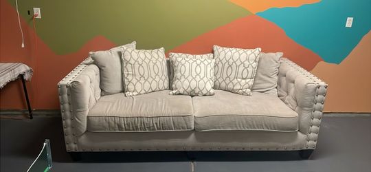 Sofa, modern gray
