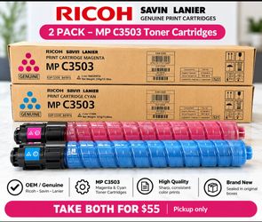 GENUINE RICOH TONER CARTRIDGES