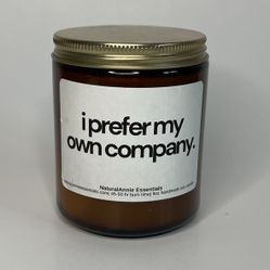 NaturalAnnie Essentials Handmade Soy Candle