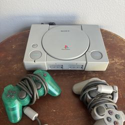 Sony PlayStation 1 (PS1) Console Bundle – Used, Working 