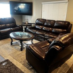 Leather Couches From ashley furniture 