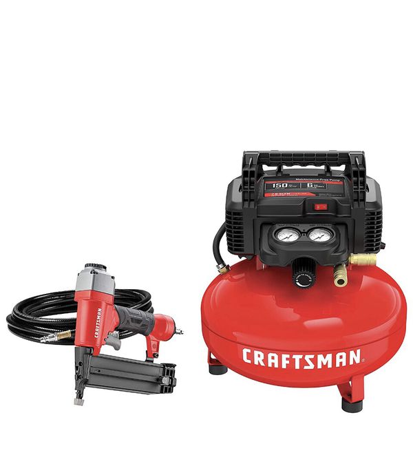 Craftsman air compressor and nail gun for Sale in Bedford, OH - OfferUp
