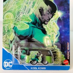 HOT WHEELS Kool Kombi Volkswagen Pop Culture DC Comics Green Lantern 