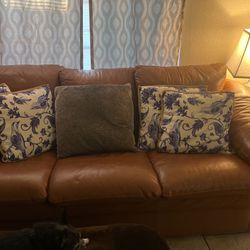 Leather Sofas (scroll) 