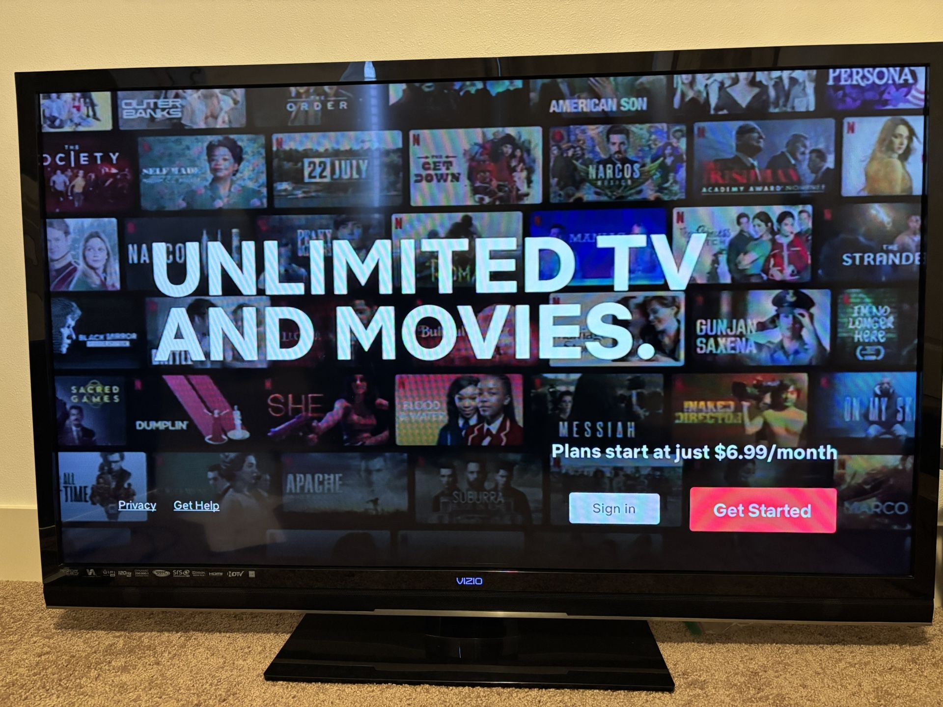 55” LED Vizio (2012)