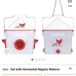Chicken Feeder And Waterer 