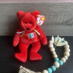 TY Beanie Baby - OSITO the Mexician Bear (USA Exclusive) 