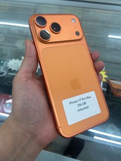 17 pro max unlocked. Cash or $50 down w approval