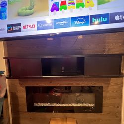 FREE!!! Tv Console Stand Floating Tv Unit Wall Wooden Tv Stand 