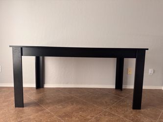 Black 63” Dining/Kitchen Table Like New