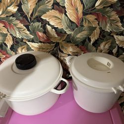 microwave Rice Cookers, $5 Each Like New