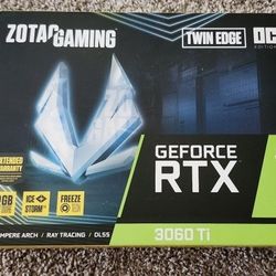 Zotac RTX 3060TI Twin Edge OC